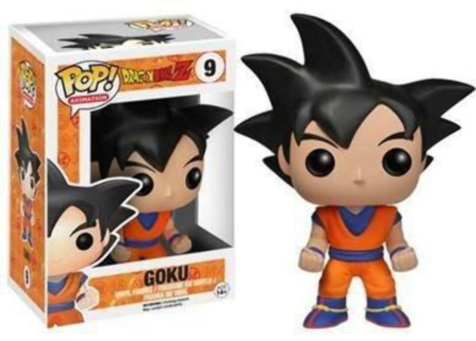 Figuras Funko Pop (Naruto, Dumbledore, Nairobi, Goku)