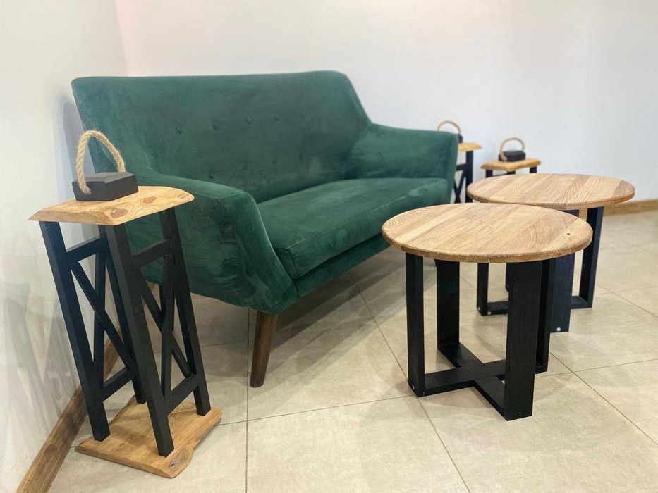 Sofa 2-osobowa Nordic 2 Velvet zielony