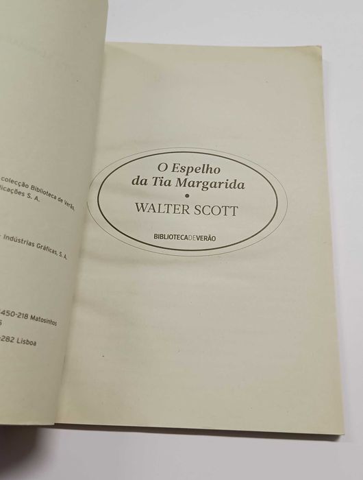 O Espelho da Tia Margarida, de Walter Scott