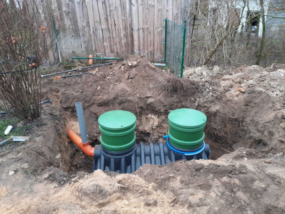 ekologiczna oczyszczalnia drenażowa 3500l, 2-6 osób