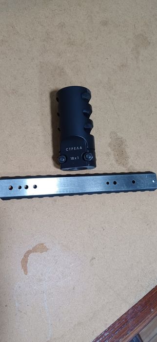 Планка Пикатини Вивера для tikka t3x , 20МОА ДТК резьба 18х1