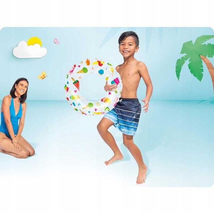 Kółko do pływania lody 51 cm INTEX