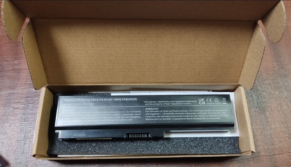 Батарея для ноутбука Toshiba satellite c-660