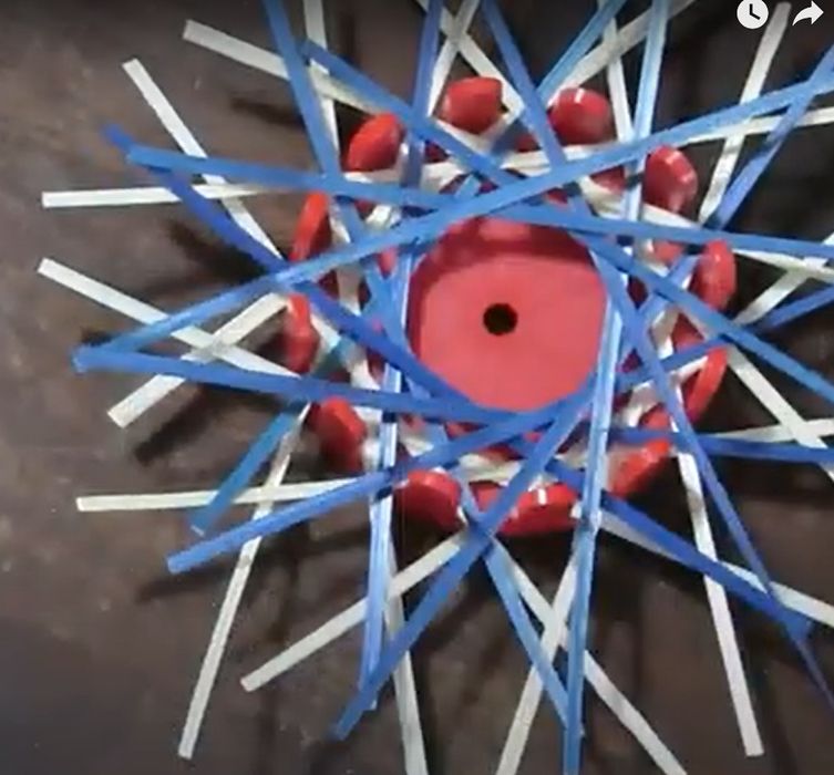 Форми (станочки)  для створення сніжинок з соломи