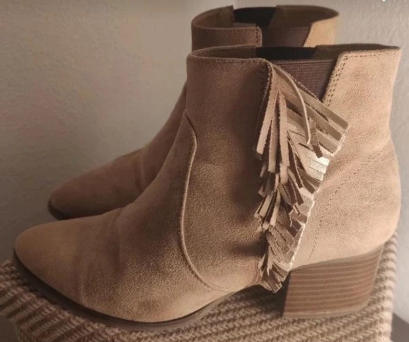 Botas com franjas n. 36
