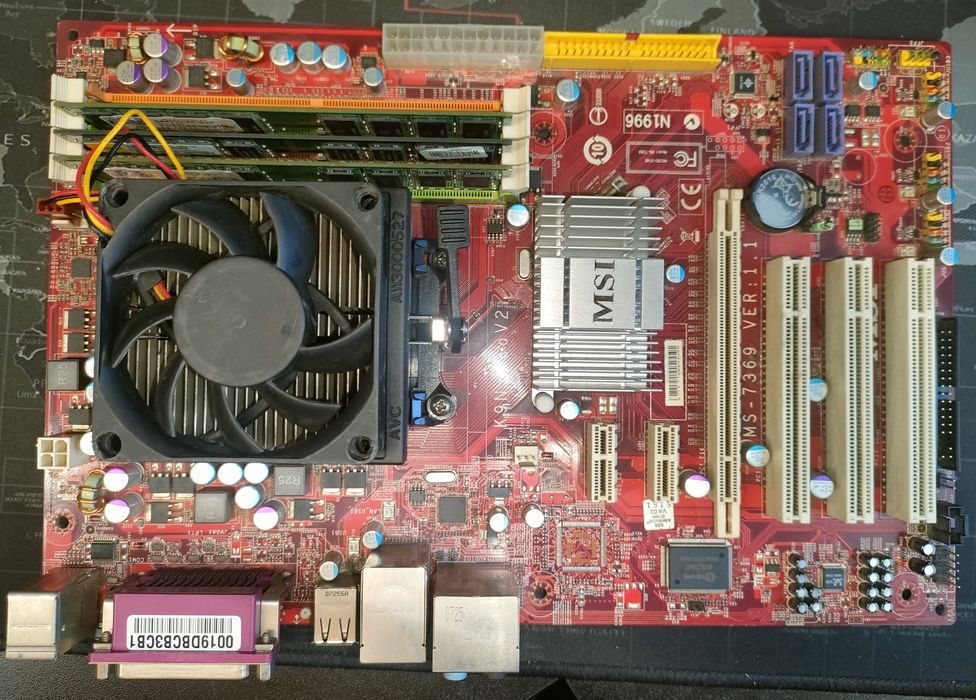 Retro !!! MSI MS-7369 + Phenom X4 9750 + 6GB ram