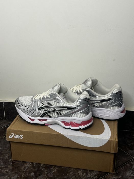 GEL-KAYANO 14 silver/white/pink