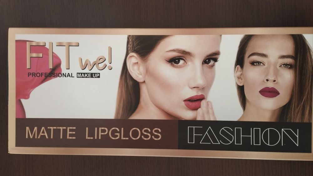 Zestaw pomadek w płynie -Błyszczyków mat