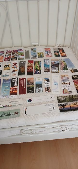 50 Marcadores de livros - Localidades, novos
