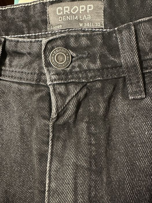 jeansy Cropp Loose rozmiar W 34/L 32