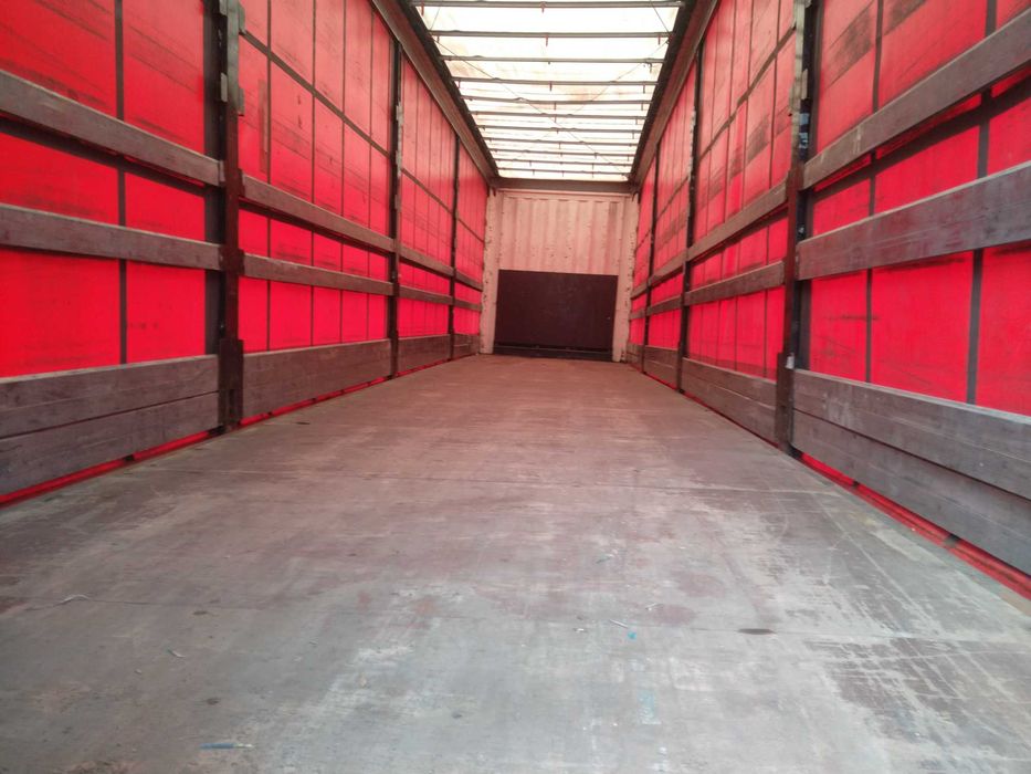 Naczepa firanka KRONE mega z podnoszoną osią!!