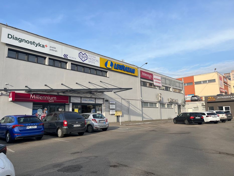 Lokale handlowo-usługowe od 10 do 500m2 Jastrzębie-Zdrój