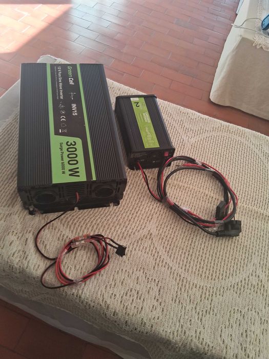 Carregador de Baterias Universal e Inversor Green Cell