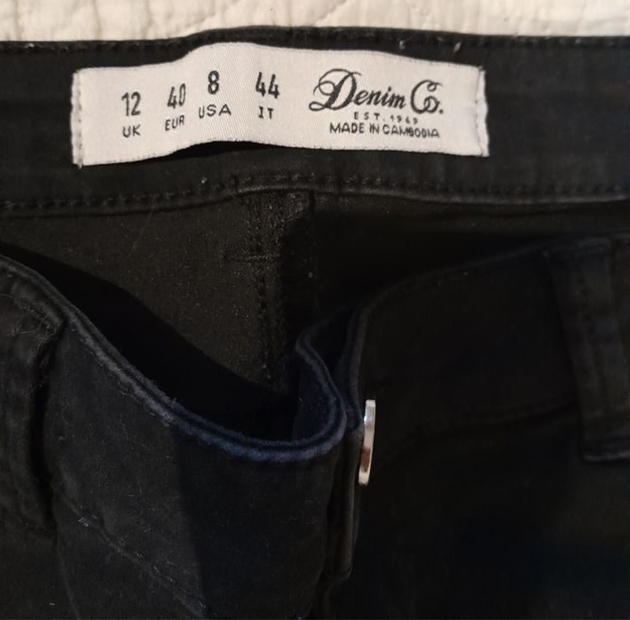 Calcas pretas elastano