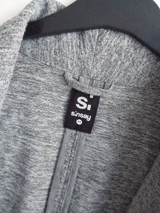 Kardigan grafitowy Sinsay rozmiar M