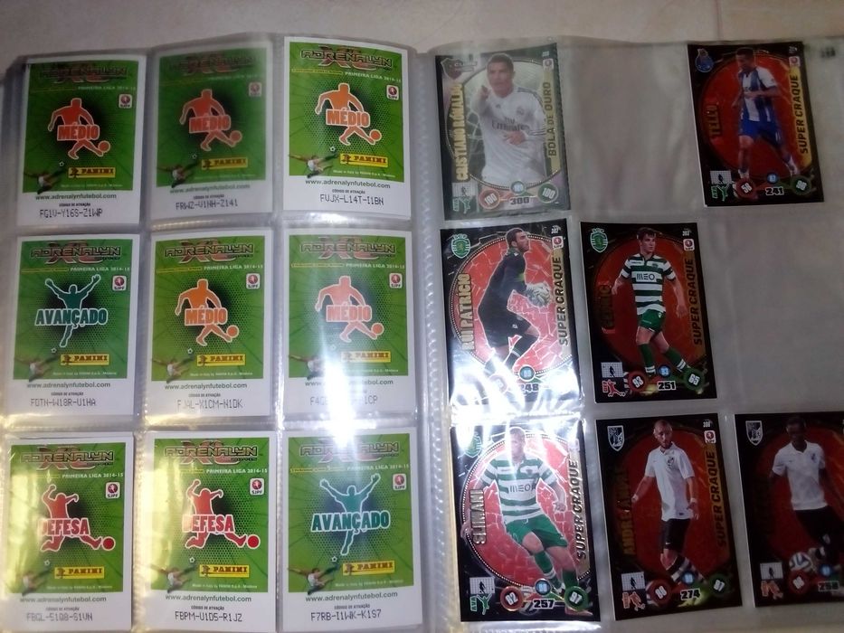 caderneta de futebol adrenalyn 2014-15