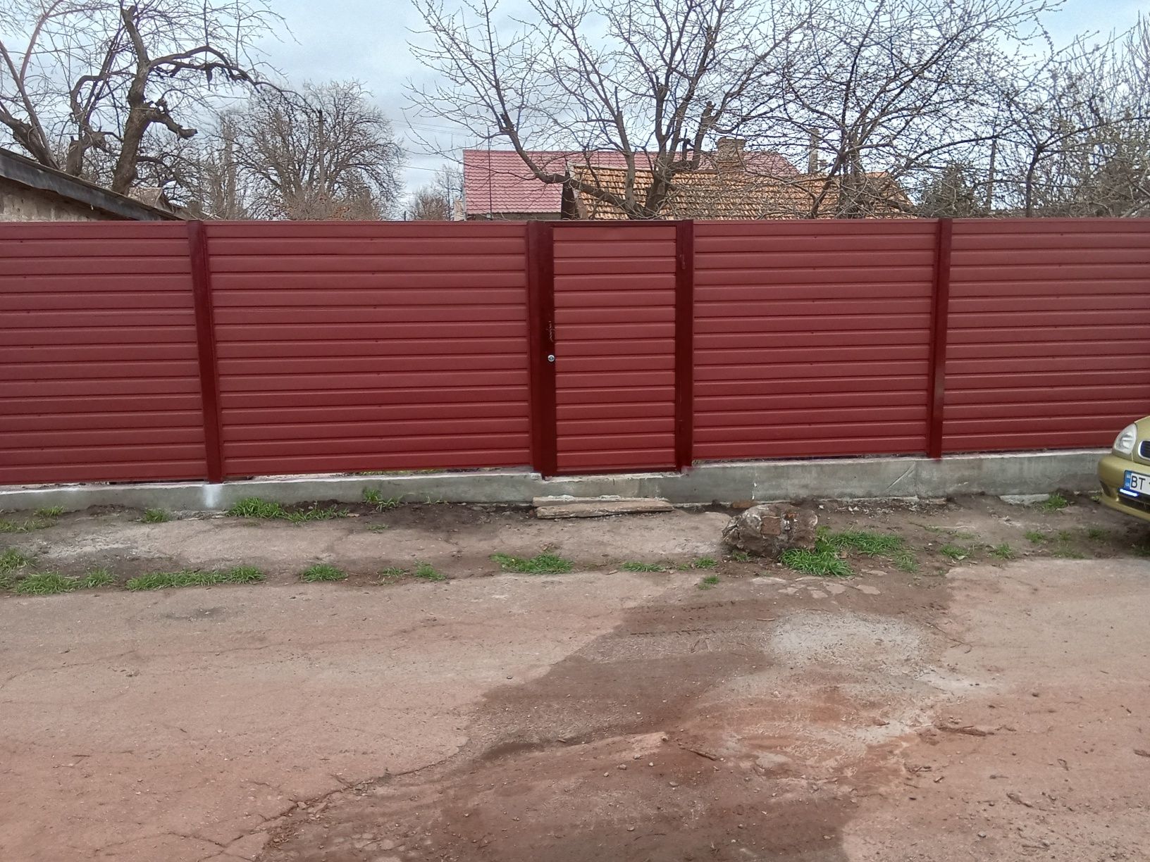 Заборы,откатные ворота,навесы, бетонные работы - Готовые конструкции ...