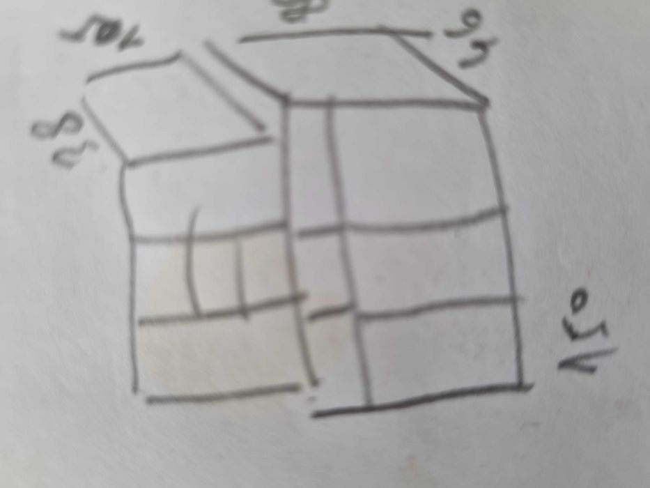 Movel de sala em madeira castanho