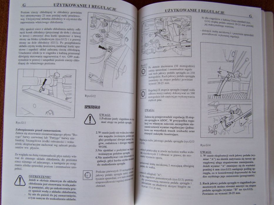 Instrukcja obsługi Ursus 2812, 3512, 3514 oryginał 1999 + GRATIS