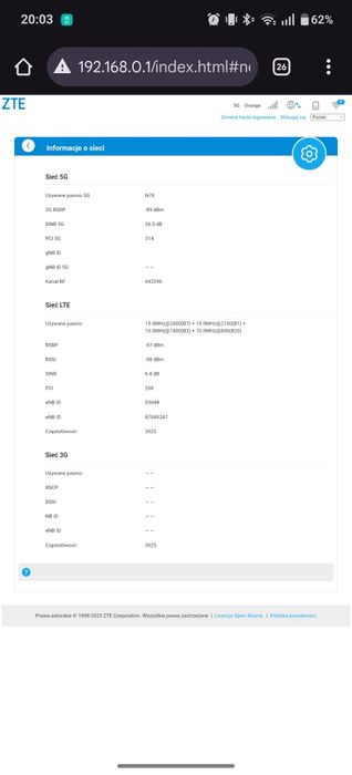 Router ZTE MC888 5G bez simlocka, bez rat