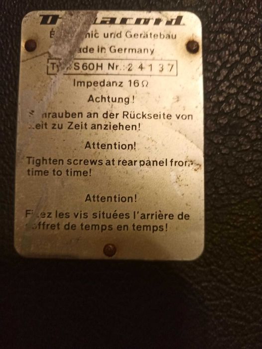 Dynacord Eminent II - Amplifier + Speaker64286065304963123