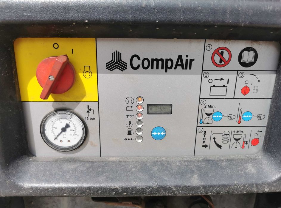 kompresor Śrubowy Compair C50 zarejestrowany