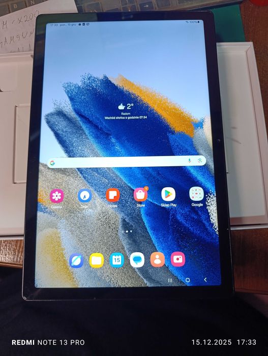 Tablet Samsung Galaxy Tab 8 10,5'' Pudełko + Etui Pancerne + Torba