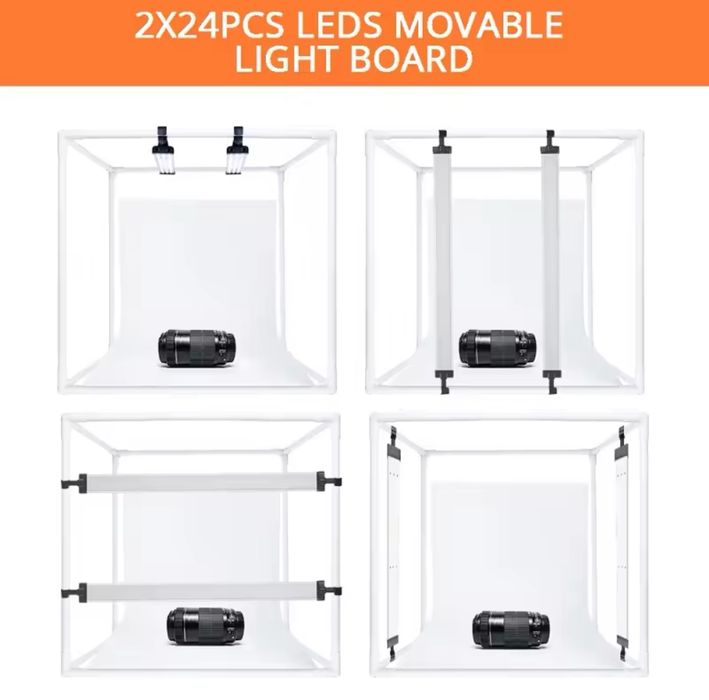 Estúdio de fotografia portátil