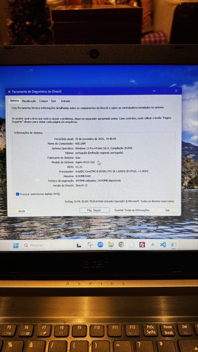 Portatio Acer Aspire 5  A512
