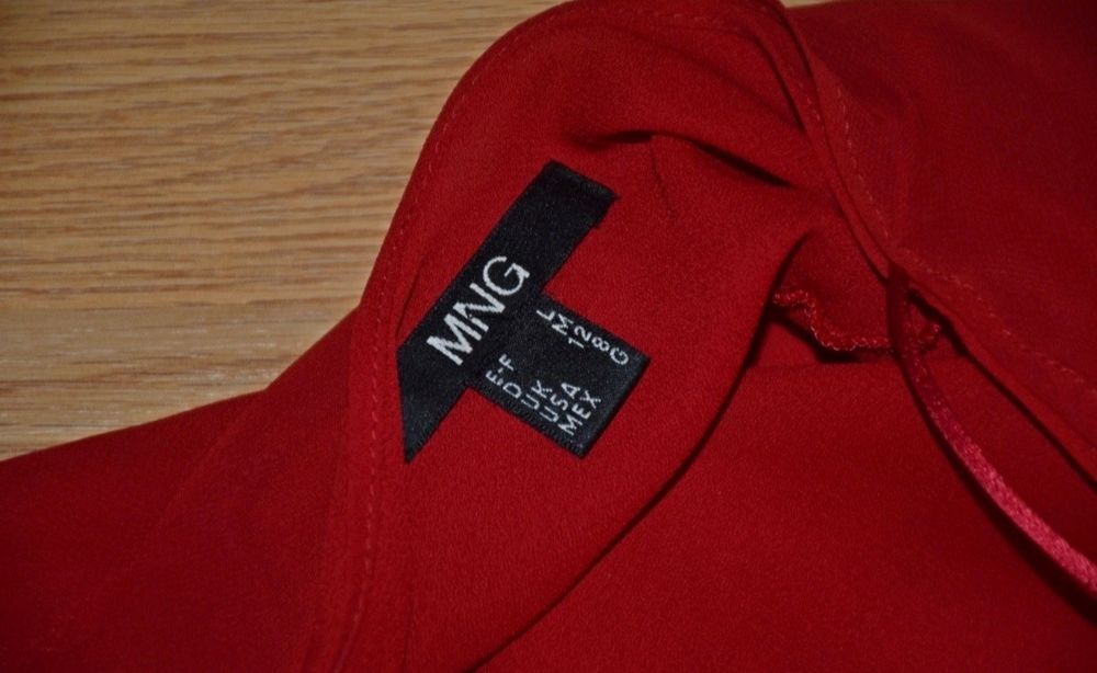 Vestido vermelho da Mango