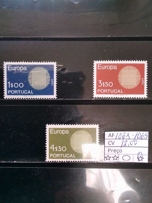 1970 Europa CEPT MLHn*