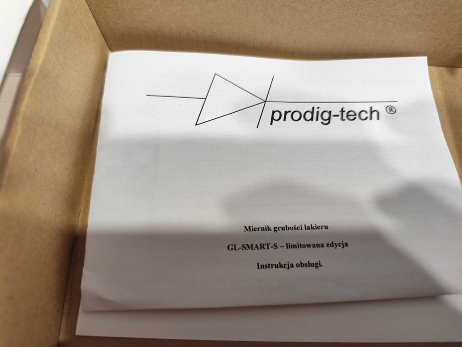 Miernik grubości lakieru ProdigTech GL-SMART-S  0-2000um z sondą