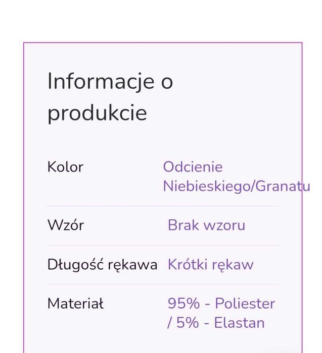 Sukienka kobaltowa rozm.uniwers.