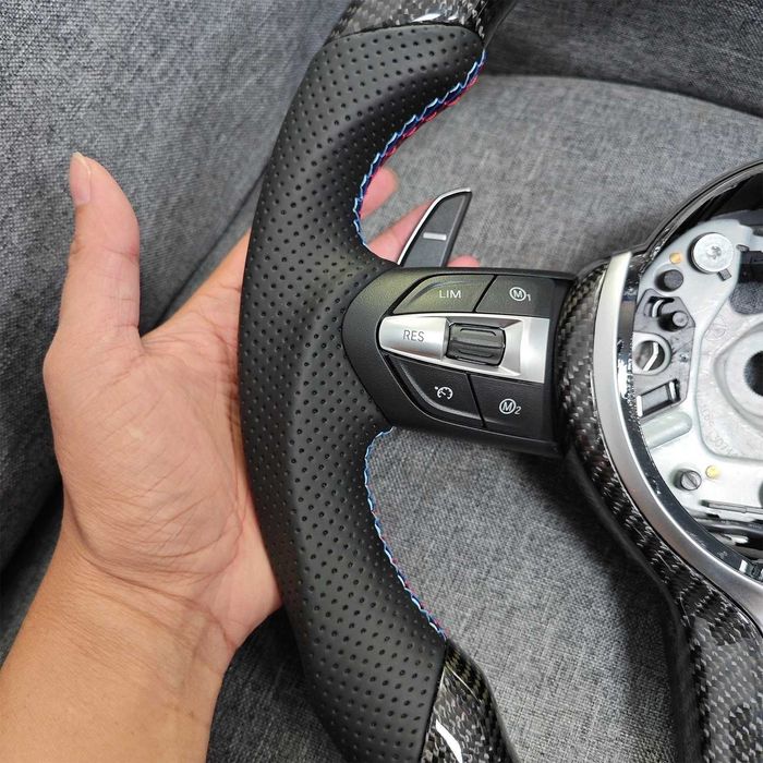 Volante BMW M Performance Carbono + Airbag OEM NOVO | F30 F32 F20 M3 M4