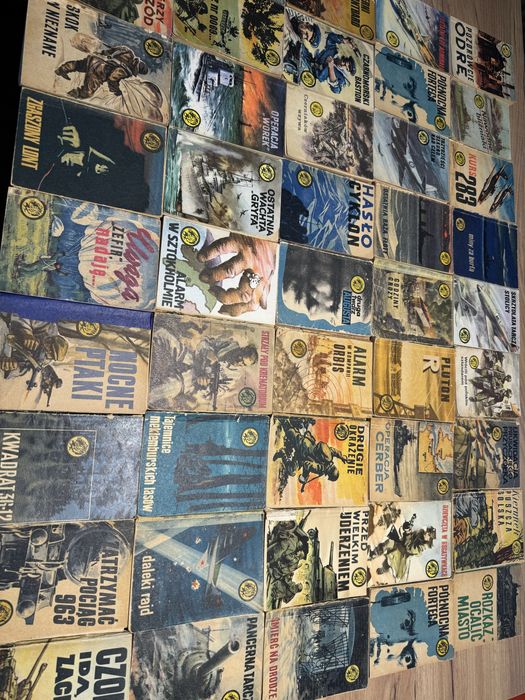 Książeczki z serii Żółty Tygrys II wojna światowa