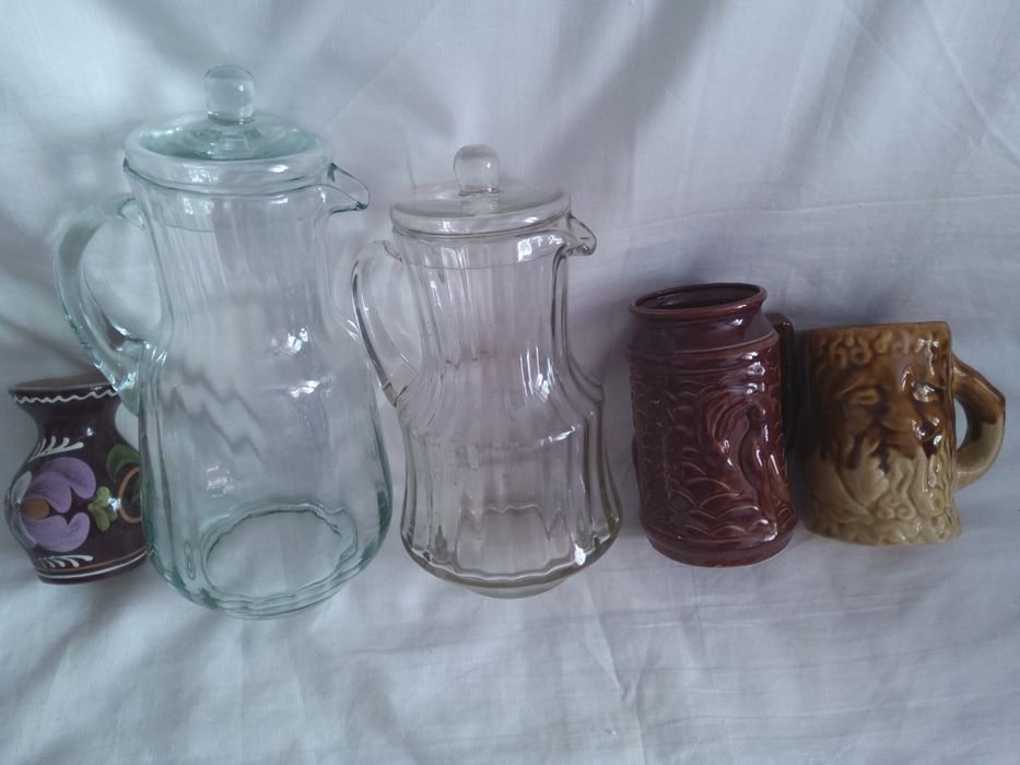 Графины чашки,вазочка