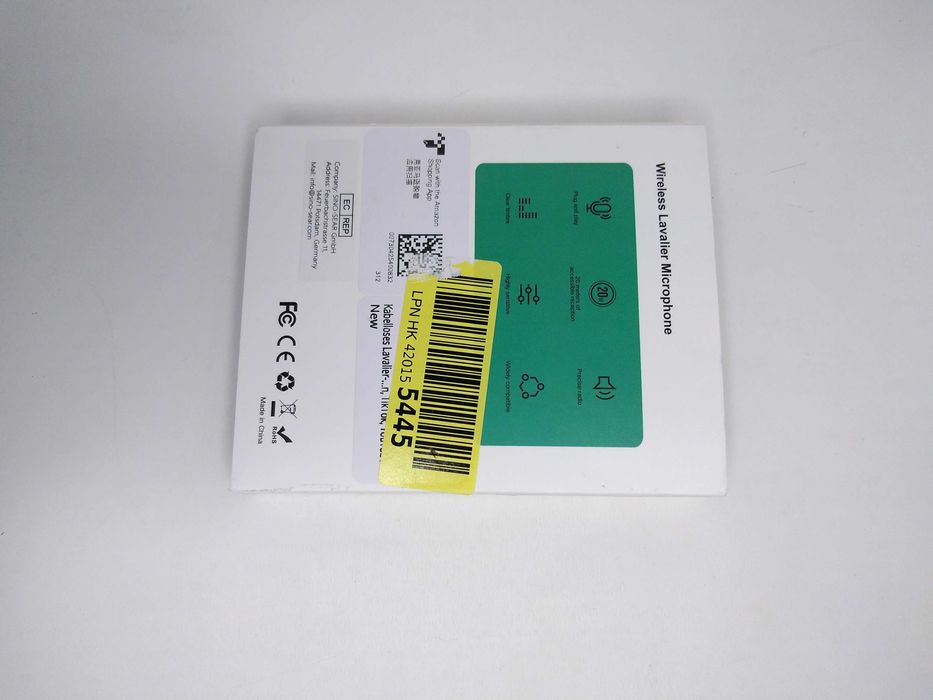 Mikrofon bezprzewodowy krawatowy USB-C+ ADAPTER do Iphone