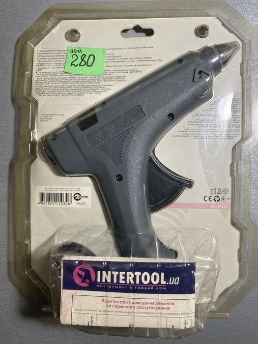 Клеевой пистолет Intertool 40 Вт (RT-1102)