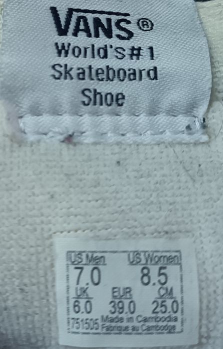 Buty Vans Suede Sk8-HI Sneakersy Mid Oryginalne r. 39