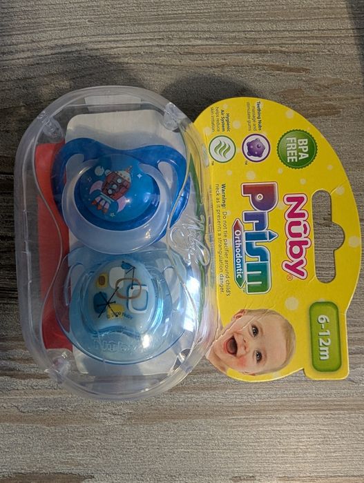 Продам соски, пустушки, дурники nuby, baby nova 6-18 м