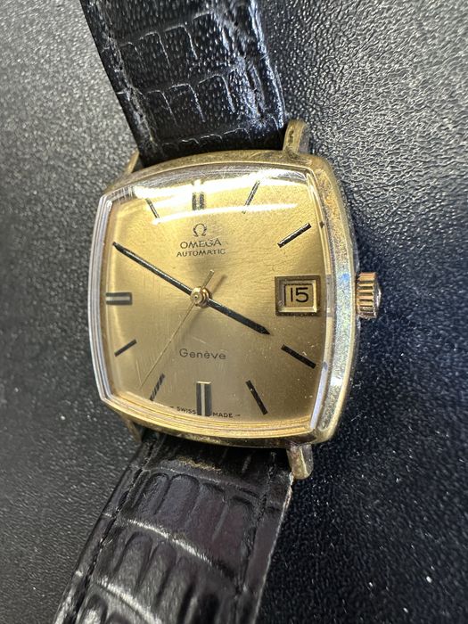 Omega Genève TV Case Automatic Cal. 565 – używany, stan dobry
