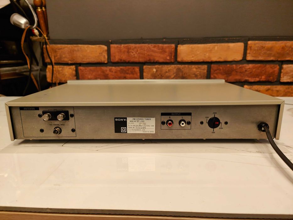 SONY ST-J60 ! Niezwykle rzadki tuner radiowy VINTAGE !