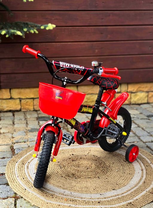 Rower Rowerek 16 cali dla chłopców Spider-Men - 2 kolory - gwarancja