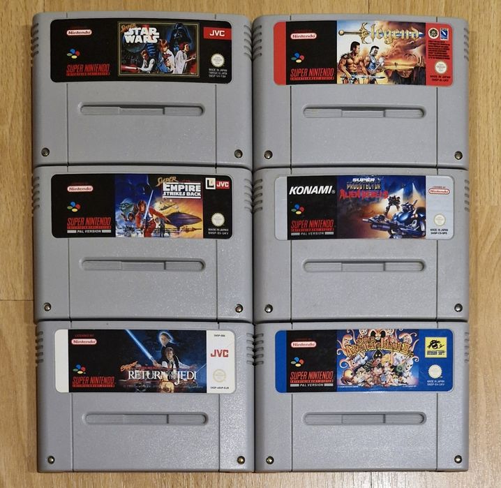Jogos Super Nintendo - PAL