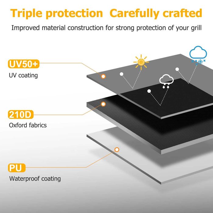 Новий чохол велосипеда, чехол скутера мото, від дощу Toptrek (чорний)