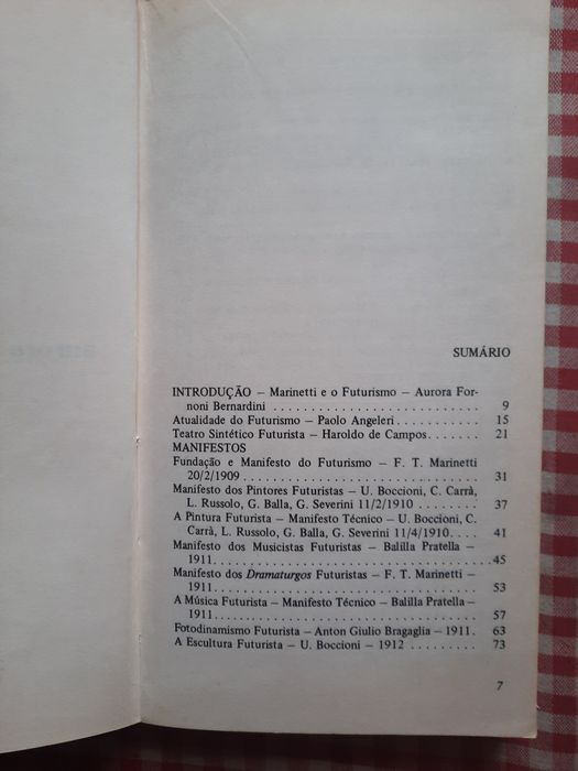 O Futurismo Italiano