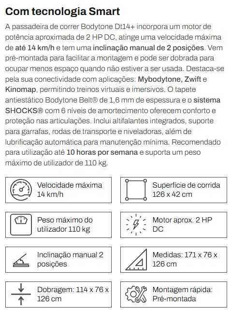 Passadeira Elétrica Bodytone DT14