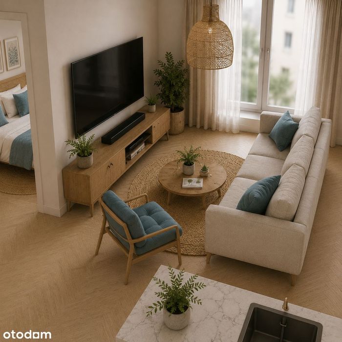 Mieszkanie A.2.8 | 40,14 m² | 2 pokoje | 2. piętro | Złota 71