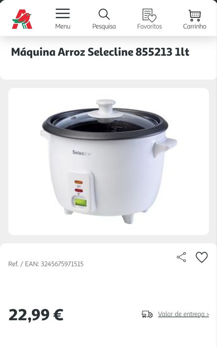 Panela cozer arroz Auchan