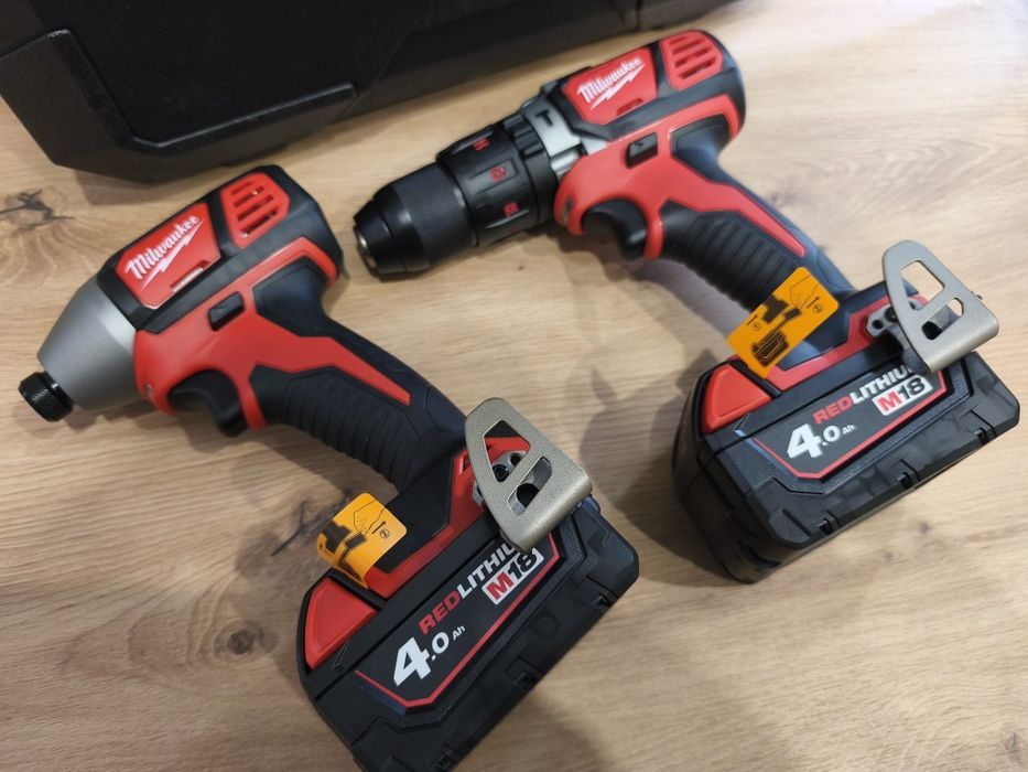 Milwaukee M18 BPP2Q-402C 18V 2 x 4.0Ah Li-Ion  wkrętarka + zakrętarka